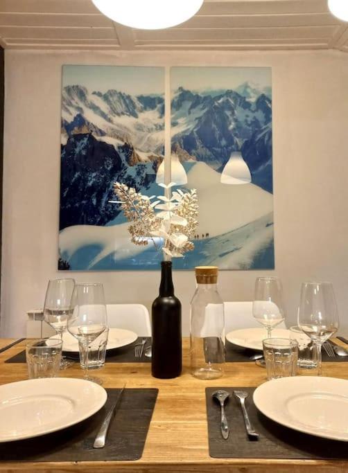 Bel Appartement Familial Et Cosy Saint-Gervais-les-Bains Exteriér fotografie